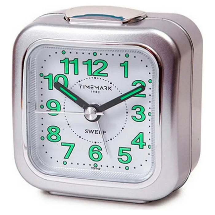 Аналогов будилник Timemark Сребрист