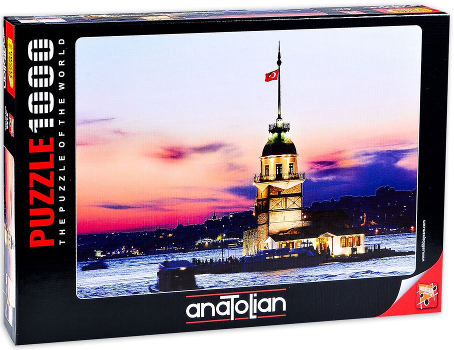 Пъзел Anatolian от 1000 части - Момина кула, Шефик Байрам