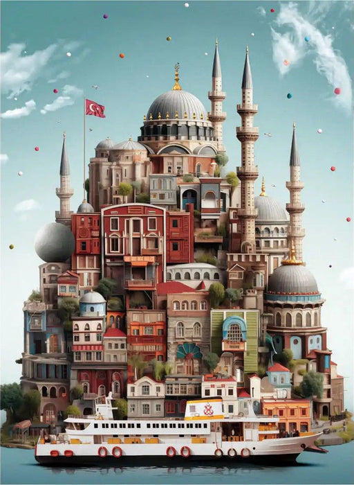 Пъзел Anatolian от 1000 части - Топхане