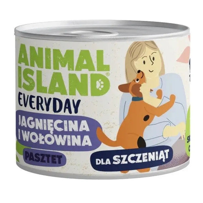 ANIMAL ISLAND Everyday Puppy Beef and lamb - мокра храна