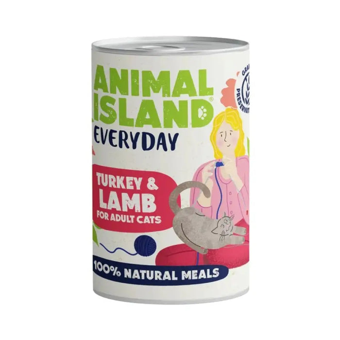ANIMAL ISLAND Everyday Турция и агнешко - мокра храна