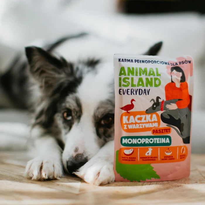 ANIMAL ISLAND Everyday Monoprotein Duck - мокра храна за кучета - 300 г