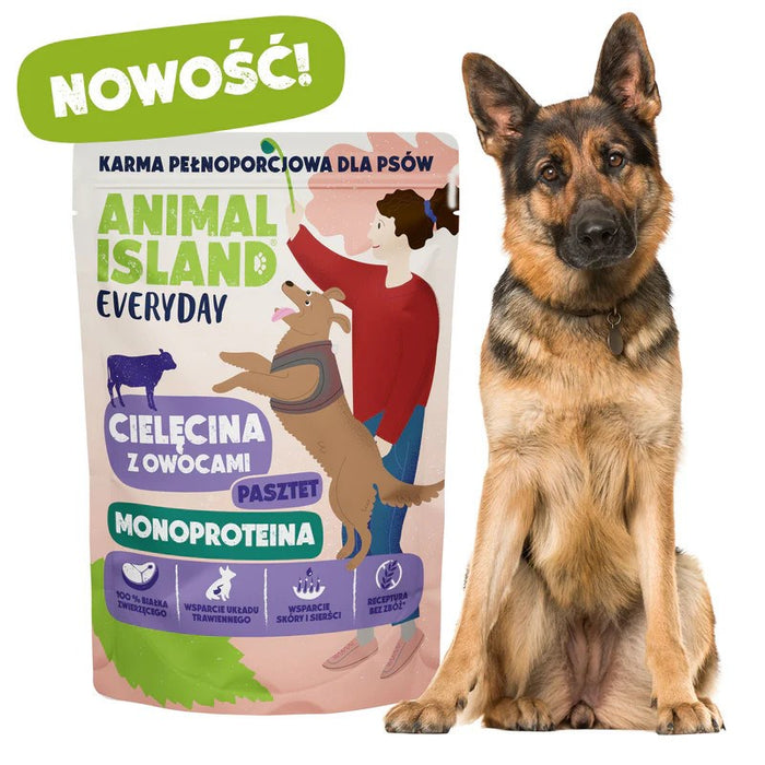 ANIMAL ISLAND Everyday Monoprotein Veal - мокра храна за кучета - 300 г