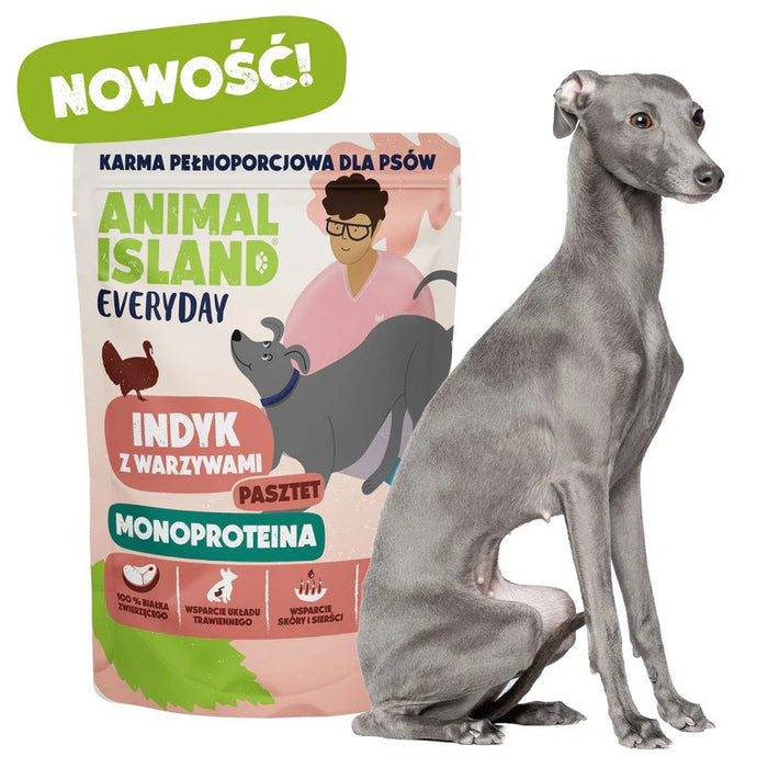 ANIMAL ISLAND Everyday Monoprotein Turkey - мокра храна за кучета - 300 г