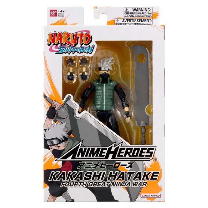 ANIME HEROES NARUTO - HATAKE KAKASHI GOURTH GREAT NINJA WAR