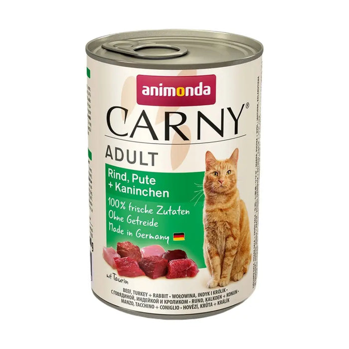 ANIMONDA Carny Adult Beef пуйка заек - мокра храна за котки