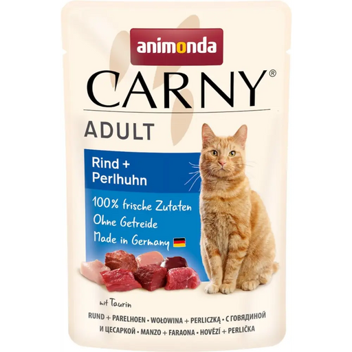 ANIMONDA Carny Adult Говеждо и токачки - мокра храна