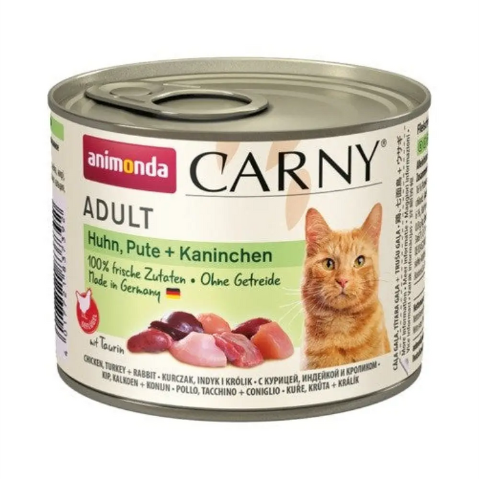 ANIMONDA Carny Adult Пиле пуйка заек - мокра храна за котки