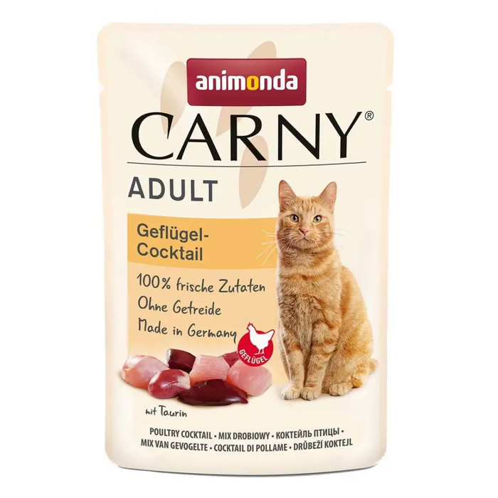 ANIMONDA Carny Adult Poultry cocktail - мокра храна