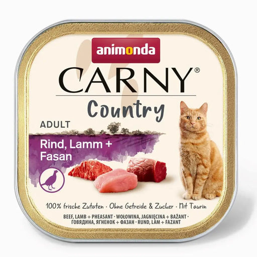 ANIMONDA Carny Country Beef Lamb + Pheasant - мокра храна
