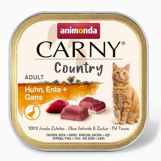 ANIMONDA Carny Country Chicken Duck + Goose - мокра храна
