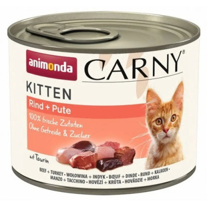 ANIMONDA Carny Kitten Beef with pure - мокра котешка храна