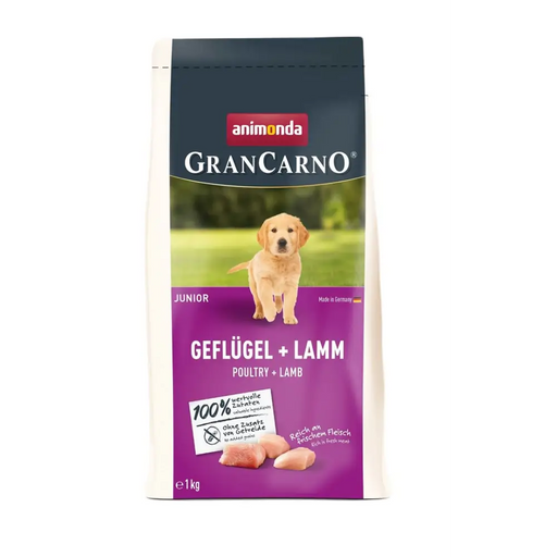 ANIMONDA GranCarno Junior Poultry с агнешко - суха храна