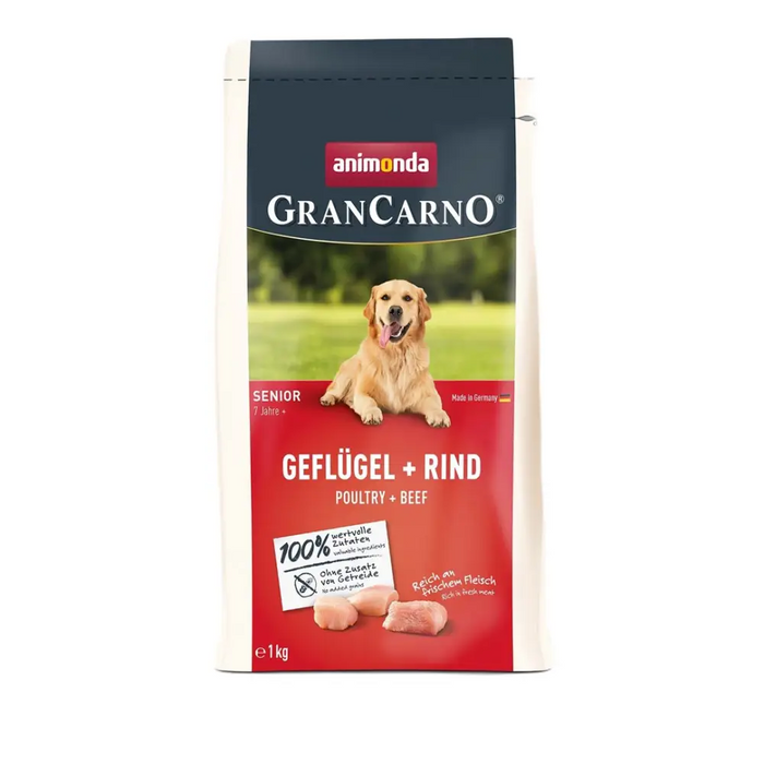 ANIMONDA GranCarno Senior Poultry с телешко - суха храна