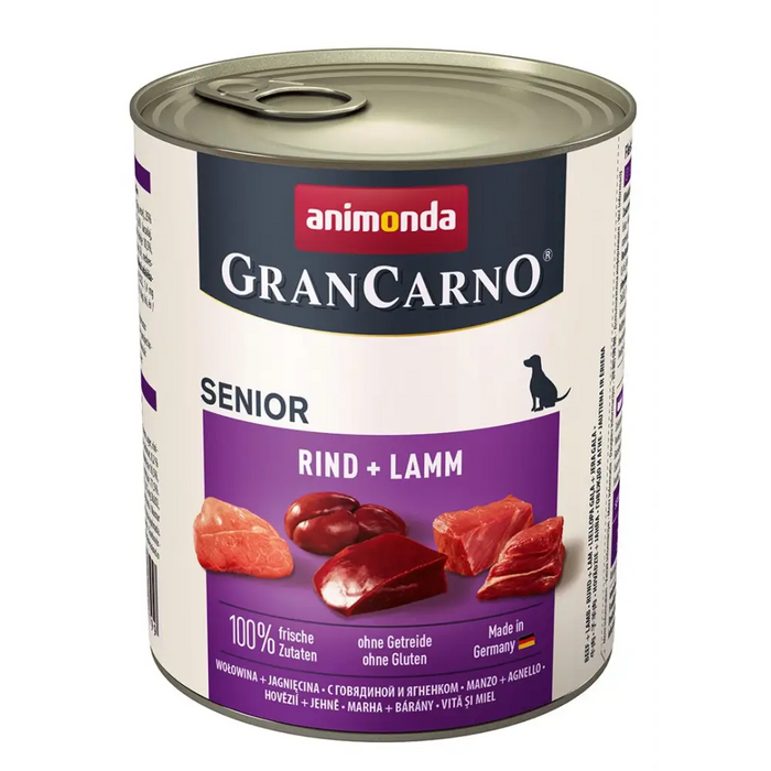 ANIMONDA GranCarno Senior Телешко и агнешко - мокра храна