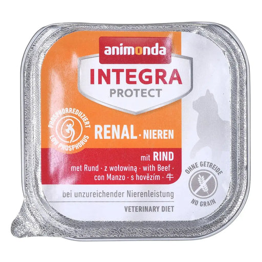 ANIMONDA Integra Protect Renal Beef - мокра храна за котки