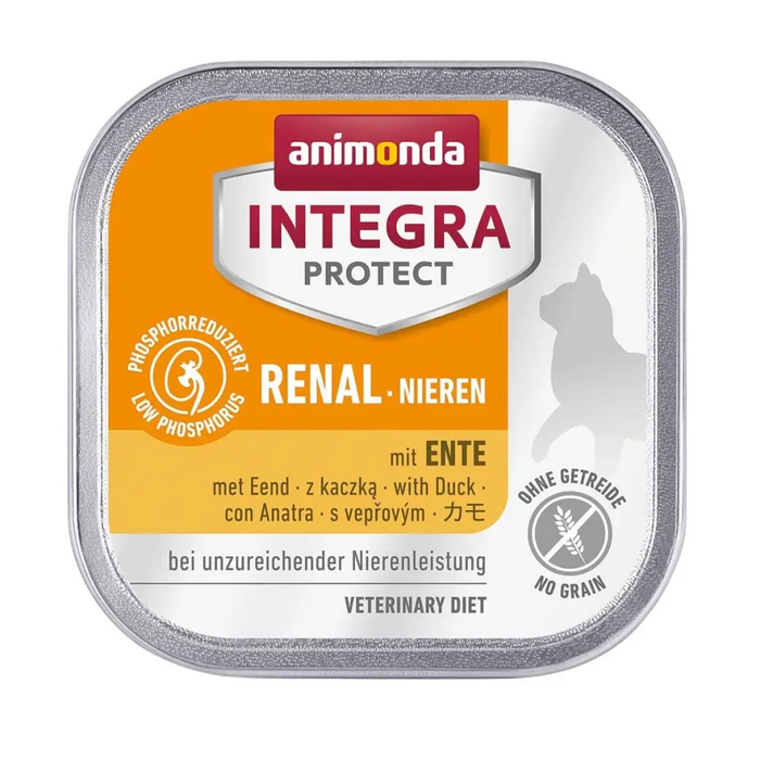 ANIMONDA Integra Protect Renal Duck - мокра храна за котки
