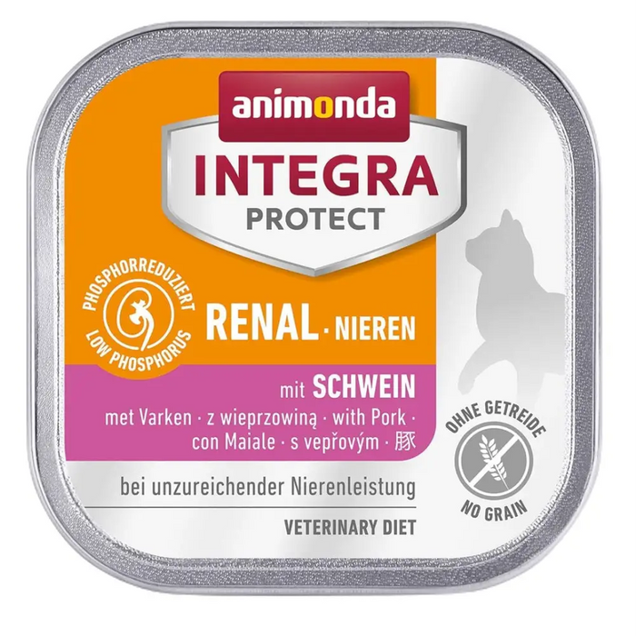 ANIMONDA Integra Protect Renal Pork - мокра храна за котки