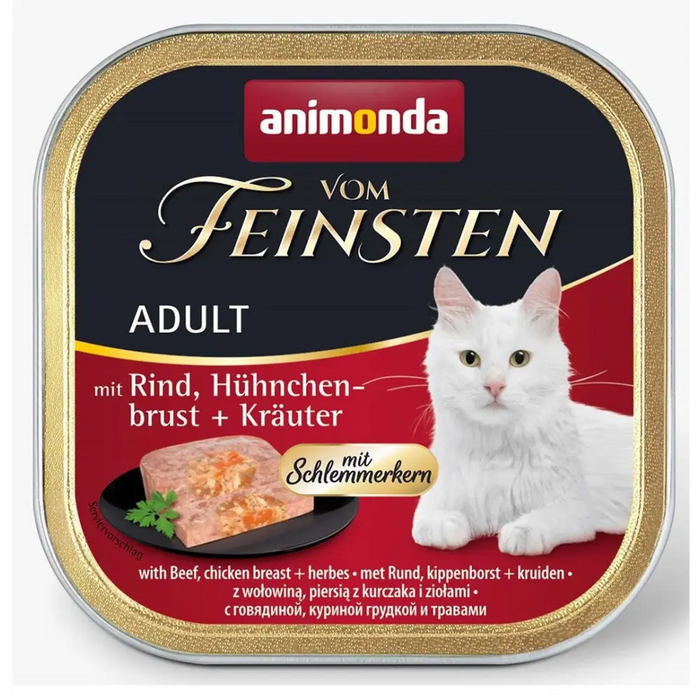 ANIMONDA Vom Feinsten Adult Beef пилешки гърди и билки