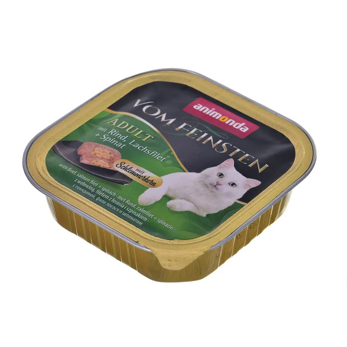 ANIMONDA Vom Feinsten Adult Classic Cat Beef сьомга спанак