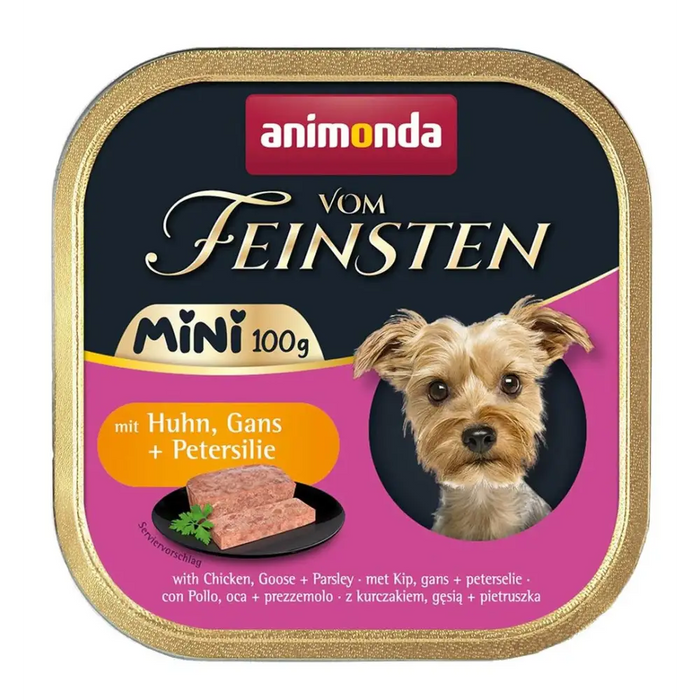 ANIMONDA Vom Feinsten Adult Mini Пиле гъска и магданоз