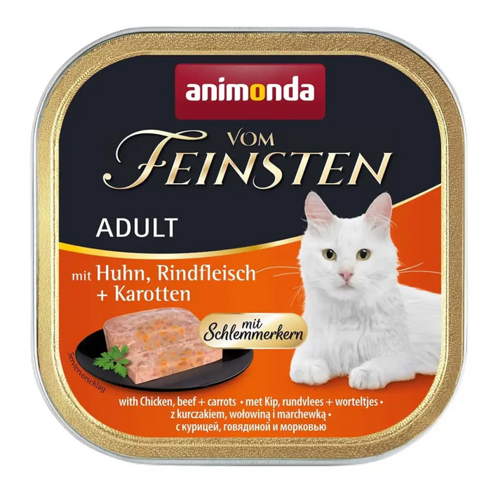 ANIMONDA Vom Feinsten Adult Пиле говеждо и моркови - мокра