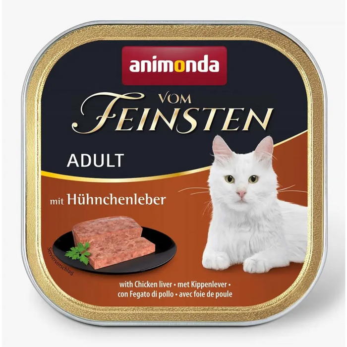 ANIMONDA Vom Feinsten Adult Пилешки черен дроб - мокра