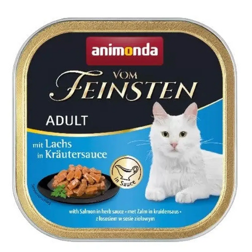 ANIMONDA Vom Feinsten Adult Salmon in herb sauce - мокра