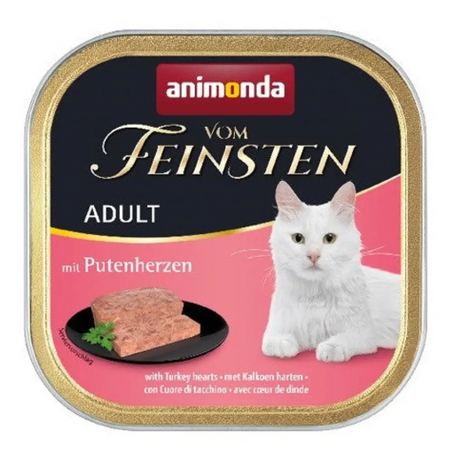 ANIMONDA Vom Feinsten Adult Turkey hearts - мокра храна