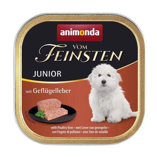ANIMONDA Vom Feinsten Junior Птичи черен дроб - мокра храна