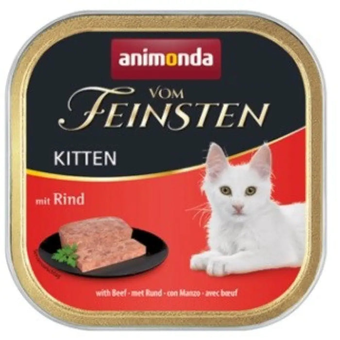 ANIMONDA Vom Feinsten Kitten Beef - мокра храна за котки