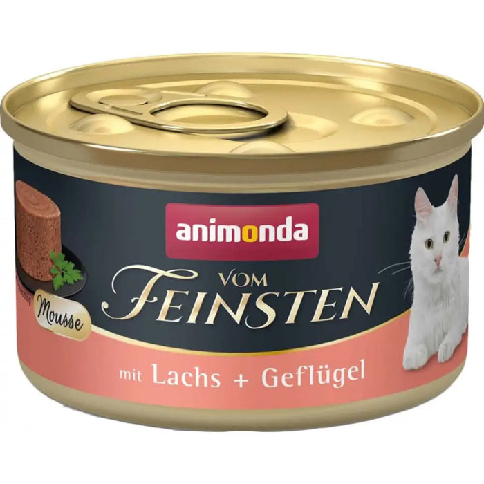 ANIMONDA Vom Feinsten Mousse Сьомга и птици - мокра храна