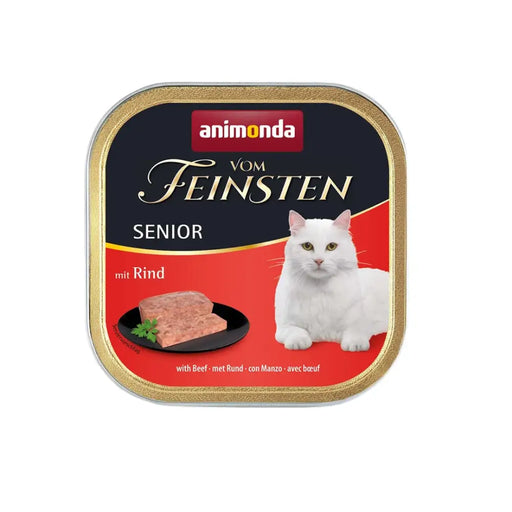 ANIMONDA Vom Feinsten Senior Beef - мокра храна за котки