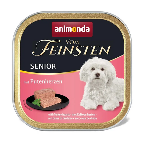 ANIMONDA vom Feinsten Senior Пуешки сърца - мокра храна