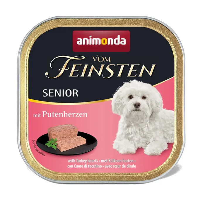 ANIMONDA vom Feinsten Senior Пуешки сърца - мокра храна