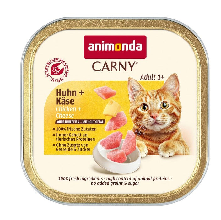 ANIMONDA CARNY котешка храна пиле,сирене 85g