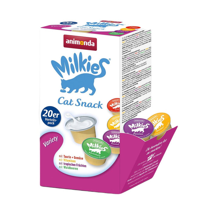ANIMONDA Milkies Variety - лакомства за котки - 20 x 15 г