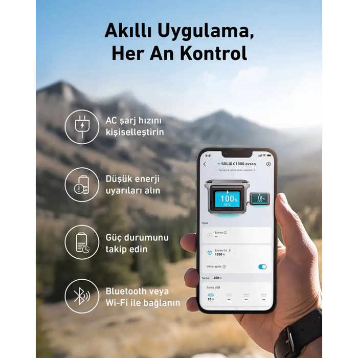 Anker Solix C1000X преносима електростанция 8 1800 W 12.9 kg