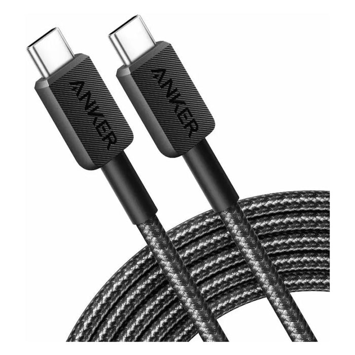 КАБЕЛ ANKER 322 TYPE-C TO TYPE-C 0.9M BK
