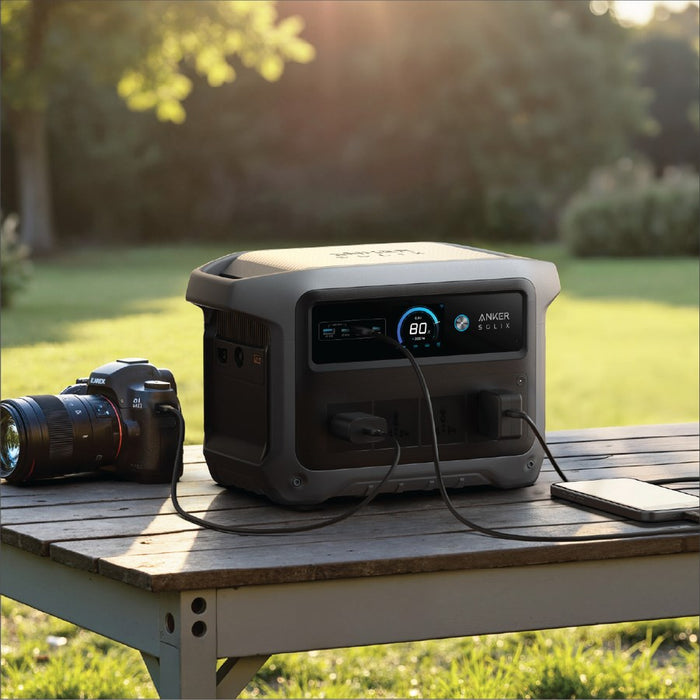 Преносима електроцентрала Anker Solix C1000X Gen 2, 8 бр., 2000 W