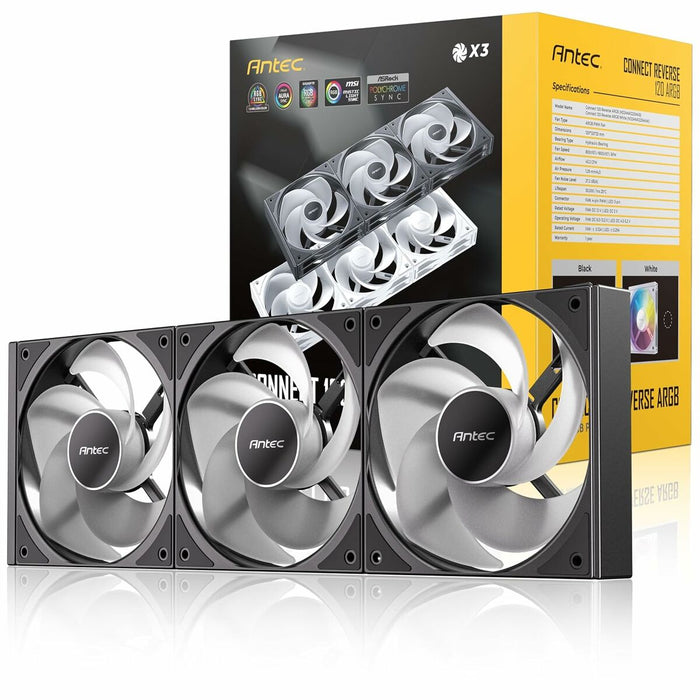 Вентилатор на процесора Antec 0-761345-40048-0 Ø 12 cm