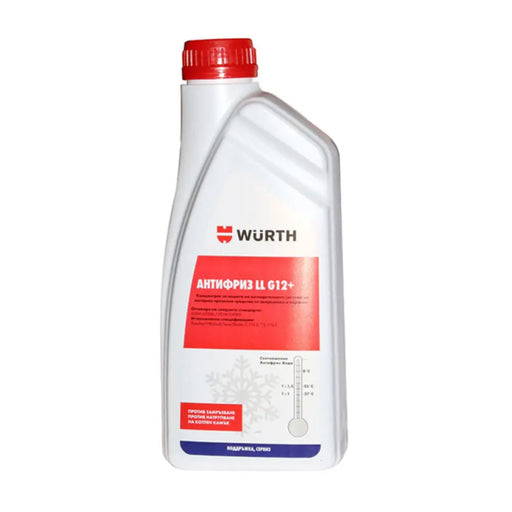 АНТИФРИЗ G12 + 1L КОНЦЕНТРАТ -60C WURTH