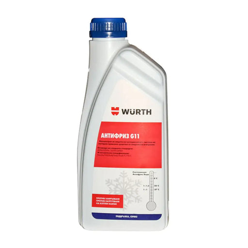 АНТИФРИЗ G11 1L КОНЦЕНТРАТ -60C WURTH