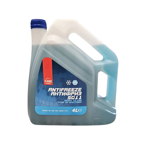 АНТИФРИЗ G11 -37С 4Л ГОТОВ ЗА УПОТРЕБА CARE