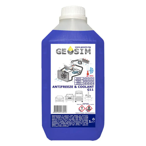 АНТИФРИЗ G11 -70С 1Л КОНЦЕНТРАТ GEOSIM