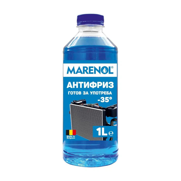 АНТИФРИЗ ГОТОВ 1Л -35C СИН MARENOL
