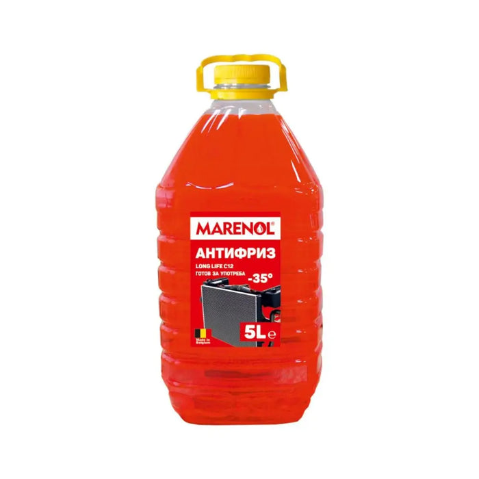 АНТИФРИЗ ГОТОВ 5Л -35 ЧЕРВЕН MARENOL