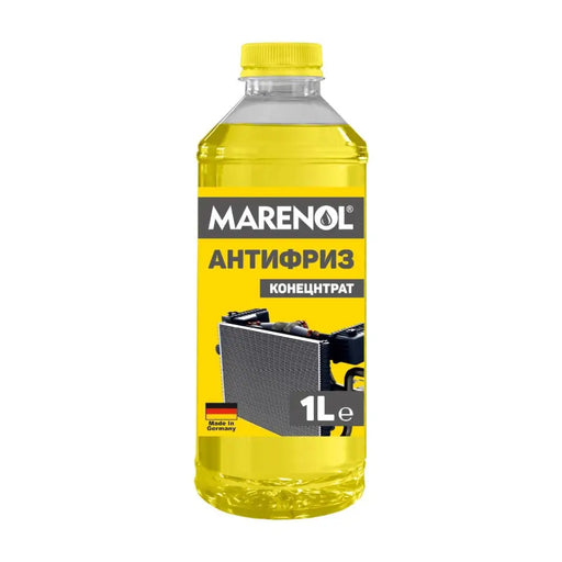 АНТИФРИЗ КОНЦЕНТРАТ 1Л ЖЪЛТ MARENOL