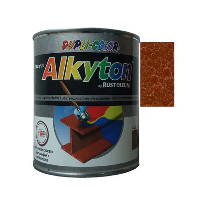 АНТИКОРОЗИОННА БОЯ 4В1 ALKYTON ХАМЪР ЕФЕКТ DUPLI COLOR
