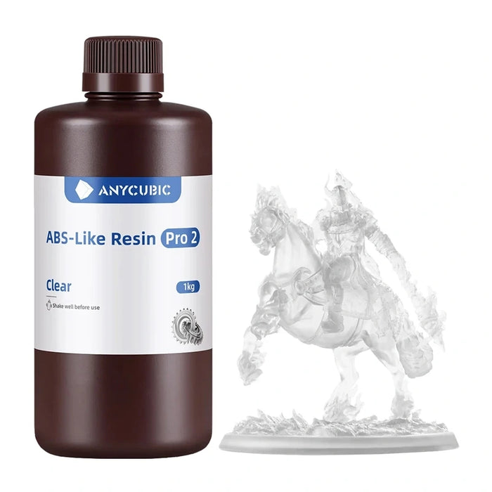 ANYCUBIC ABS-подобна смола Pro 2 (прозрачна)
